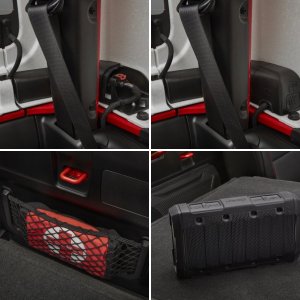 Red Jeep JT Gladiator Overland Interior : Official FCA Press Photos - Part 3